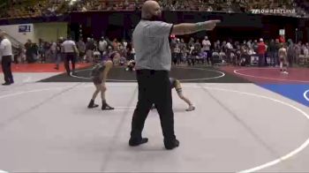 58 lbs Rr Rnd 2 - Genesis Anderson, WWBC vs Ella Coomes, Metro Wr Ac