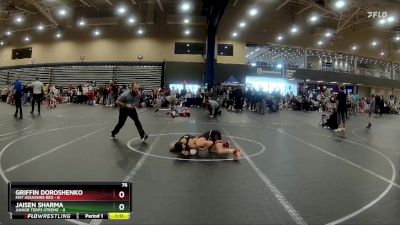 76 lbs Round 3 (8 Team) - Jaisen Sharma, Junior Terps Xtreme vs Griffin Doroshenko, Mat Assassins Red