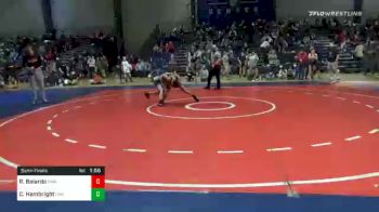 85 lbs Semifinal - Roman Belardo, Roundtree Wrestling Academy vs Curt Hambright, Guerrilla Wrestling Academy