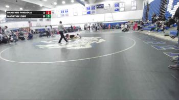 155 lbs Cons. Round 2 - Darlynne Paniadua, San Fernando vs Madilynn Long, Del Oro