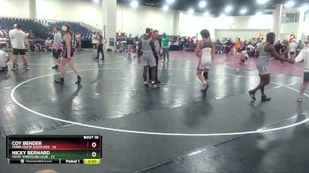 175 lbs Finals (8 Team) - Nicky Bernard, Celtic Wrestling Club vs Coy Bender, Terre Haute South Red