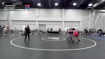 165 lbs Cons. Round 3 - Elijah Wilson, SC vs Riley Cornutt, AL