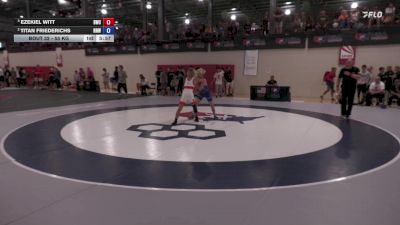55 kg Semis - Ezekiel Witt, Bison Wrestling Club vs Titan Friederichs, No Nonsense Wrestling