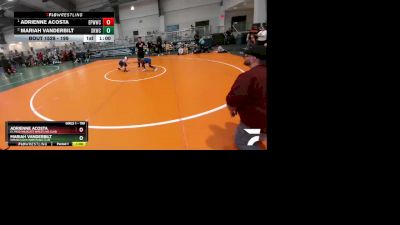 199 lbs Round 2 - Mariah Vanderbilt, Spring Klein Wrestling Club vs Adrienne Acosta, El Paso Wildcats Wrestling Club