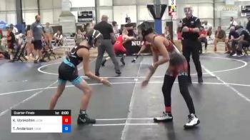 74 kg Quarterfinal - Kamdon VonHolten, Jackson County vs Trey Anderson, TD's Barn Boys