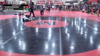 80 lbs Cons. Round 3 - Oliver Rauenhorst, Summit Wrestling Academy vs Lane Weyer, Unattached