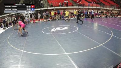 140 lbs Destiny Finley, Montana Banditry HS Girls vs Kaitlyn Thorn, Montana HS Girls