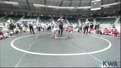 49 lbs Semifinal - Eagan Luxton, Raw Wrestling Club vs Tyler Fleenor, Standfast