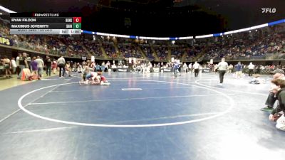 89 lbs Round Of 16 - Ryan Filoon, Bensalem vs Maximus Jovenitti, Saint Marys