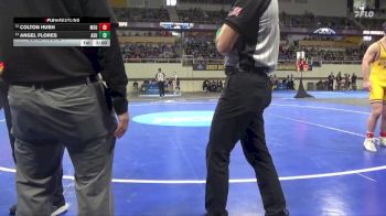 141 lbs Cons. Round 1 - Colton Hush, Minnesota St. vs Angel Flores, Adams St.