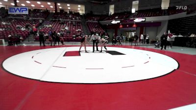 105 lbs Semifinal - Ella Langham, Mustang High School Girls vs Nylley Miller, El Reno High School Girls