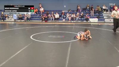 55 lbs Cons. Semi - Dwayne Lopez, Team Garcia vs Noah Rodriguez, Ridge Wrestling