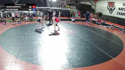 135 lbs 1st Place Match - Alexis Mariscal, California vs Taylor Ward, Oregon