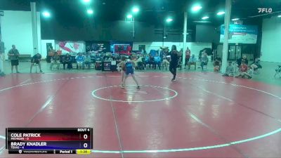 83 lbs Round 1 (8 Team) - Cole Patrick, Michigan vs Brady Knadler, Texas