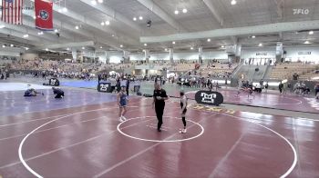 90 lbs Semifinal - Rush Landis, TB Legacy vs Kron Barbosa, Blackman Wrestling