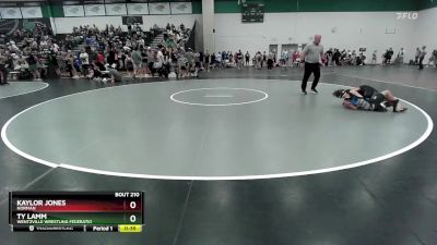 90 lbs Cons. Round 1 - Ty Lamm, Wentzville Wrestling Federatio vs Kaylor Jones, Norman