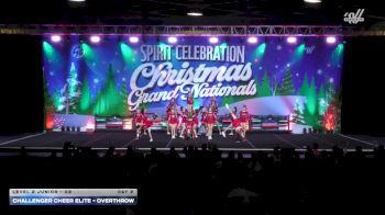 Challenger Cheer Elite - Overthrow [2025 L2 Junior - D2 Day 2] 2025 Spirit Celebration Christmas Grand Nationals