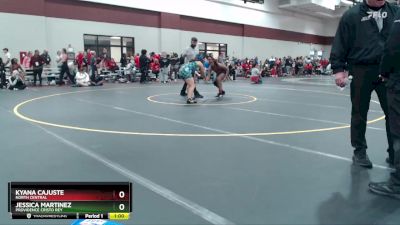 170 lbs Quarterfinal - Jessica Martinez, Providence Cristo Rey vs Kyana Cajuste, North Central