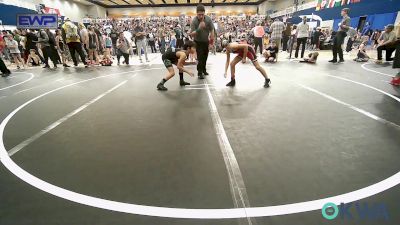 70 lbs Round Of 16 - River Newton, Plainview Youth Wrestling Club vs Eli Rabe, Piedmont