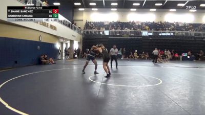 174 lbs Cons. Round 1 - Shane Sanchez, Delta College vs Donovan Chavez, Cerritos College