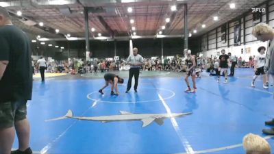 85 lbs Round 1 (6 Team) - Kingston Behrooz, 84 ATHLETES vs Cataleya Erazo, BLACKHAWK WRESTLING CLUB