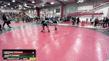 115 lbs Champ. Round 1 - Cheyenne Stepanian, Hesperia vs Juliette Ramirez, Upland