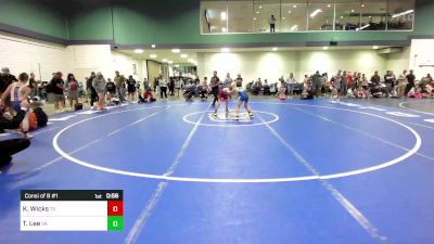 80 lbs Consi Of 8 #1 - Kepler Wicks, TX vs Trey Lee, VA