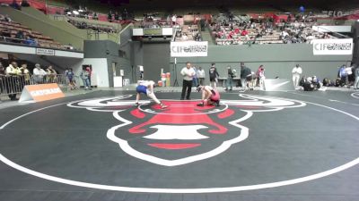 134 lbs Consi Of 16 #2 - Renato Alcarez, McLane vs Drake Mello, Mission Prep