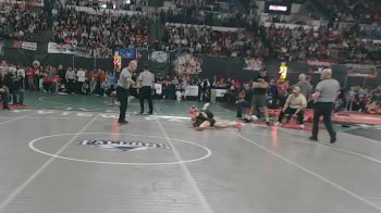 G - 110 lbs Semifinal - Hayley Petersen, Simms (Girls) vs Kyra Anderson, Chester-Joplin-Inverness (Girls)