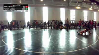 77 lbs Quarterfinal - Ryan Ishikawa, Bandits vs Wyatt Larson, Wild Buffalo Wrestling Club