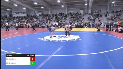 126 lbs Semifinal - Greyson Music, PA vs Gavin Green, PA