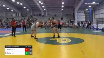 285 lbs Prelims - Jackson Evans, Polar Bear Express Wrestling Cub vs Frederick Retter, Grinders