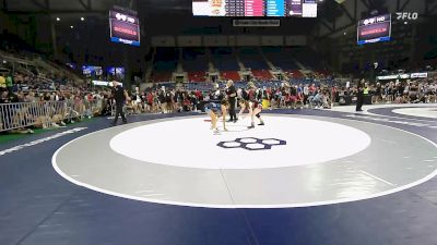 120 lbs Cons. Rd Of 64 - Sabreena Otts, AK vs Vanessa Alvarado, CA