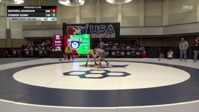 86 lbs Cons. Sub-rd Of 16 - Maxwell Bhandari, South Hills Wrestling Academy vs Connor Quinn, FH Jr Vikings Wrestling Club