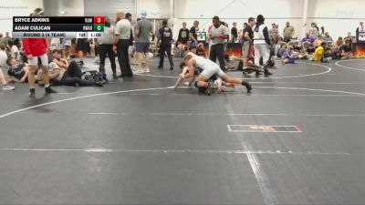 150 lbs Round 3 (4 Team) - Adam Culican, RWA Blue vs Bryce Adkins, Reverence United White