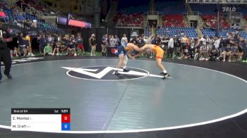 152 lbs Rnd Of 64 - Zachary Montez, Illinois vs Michael Craft, New Jersey