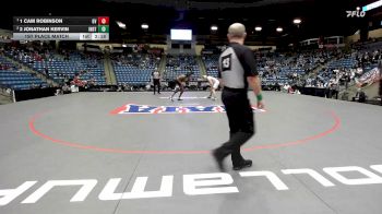 165 lbs 1st Place Match - 1 Cam Robinson, Grand View vs 2 Jonathan Kervin, Indiana Tech