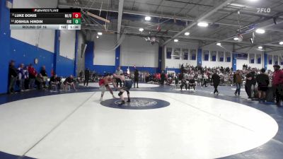 190 lbs Round Of 16 - Luke Donis, Milford vs Joshua Hindin, Foxborough