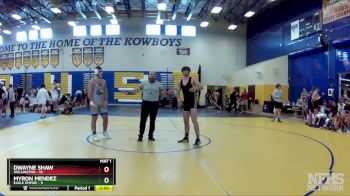 195 lbs Round 7 (8 Team) - Cameron Gray, Wellington vs Myron Mendez, Eagle Empire