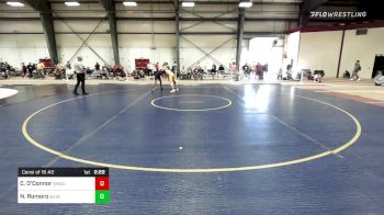 125 lbs Consi Of 16 #2 - Clayton O'Connor, Western New England vs Noe Romero, Williams