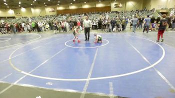 65 lbs Consi Of 4 - Hudson Cook, Lassen Wrestling Association vs Kyler Blaisdell, Brothers Of Steel