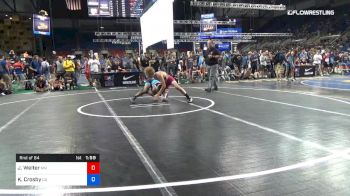 113 lbs Rnd Of 64 - Jesse Welter, Minnesota vs Kenneth Crosby, Colorado