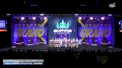 Vegas Empire Athletics - Savage [2025 L4 Senior Open - D2 Day 2] 2025 The American Grand Grand Nationals