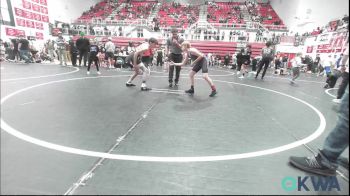 92 lbs Rr Rnd 5 - Nathan Sylvester, Choctaw Ironman vs Brock Bayless, Weatherford Youth Wrestling