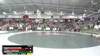 197 lbs Cons. Semi - Marvelous Rutledge, Lander vs Gabriel Carranza, Colorado Mesa