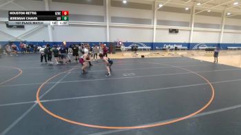 250 lbs 1st Place Match - Houston Rettig, Ground Zero Wrestling Club vs Jeremiah Chavis, Lake Gibson Braves