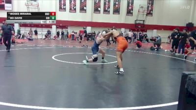 149 lbs Semifinal - Bo Davis, Corban University vs Moses Mirabal, Oregon State