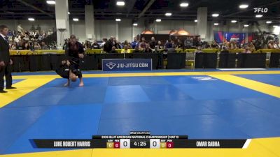 Luke Robert Harris vs Omar Sabha 2026 American National IBJJF Jiu-Jitsu Championship