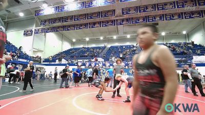 130 lbs Rr Rnd 5 - Marshall Boso, Choctaw Ironman Youth Wrestling vs Aiden Scoggins, Standfast