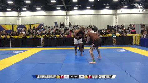 Darion Dennis Terry vs Joshua Daniel Olliff 2024 World IBJJF Jiu-Jitsu No-Gi Championship